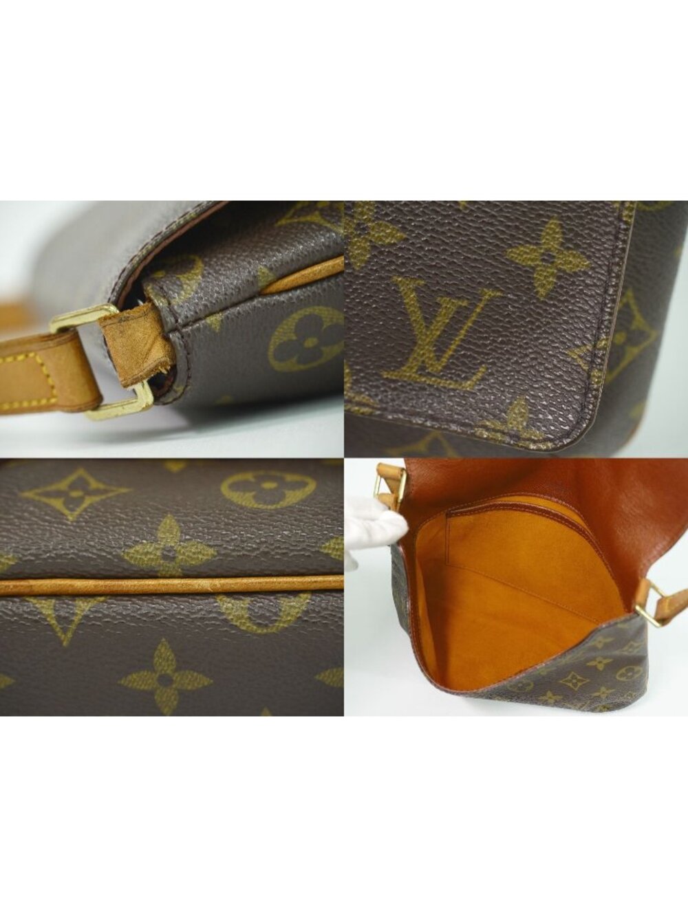 Louis Vuitton LV Musette Tango Short Monogram Shoulder Bag Brown - Picture 7 of 9